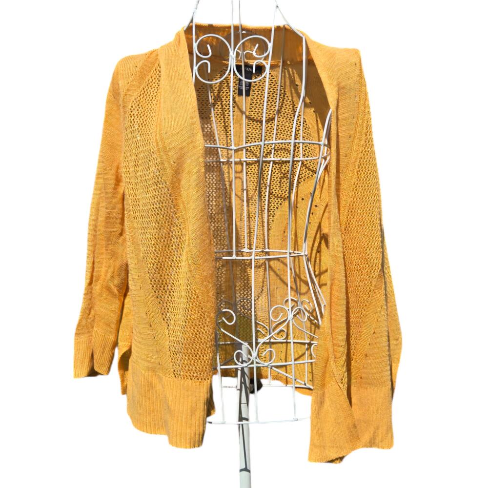 Alfani Yellow Shrug size Large - Picture 1 of 4